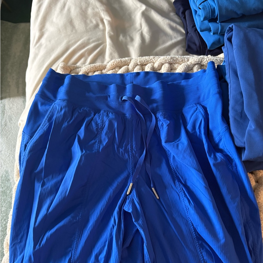 Lulu lemon Royal Blue Drawstring Dance Jogger Pants